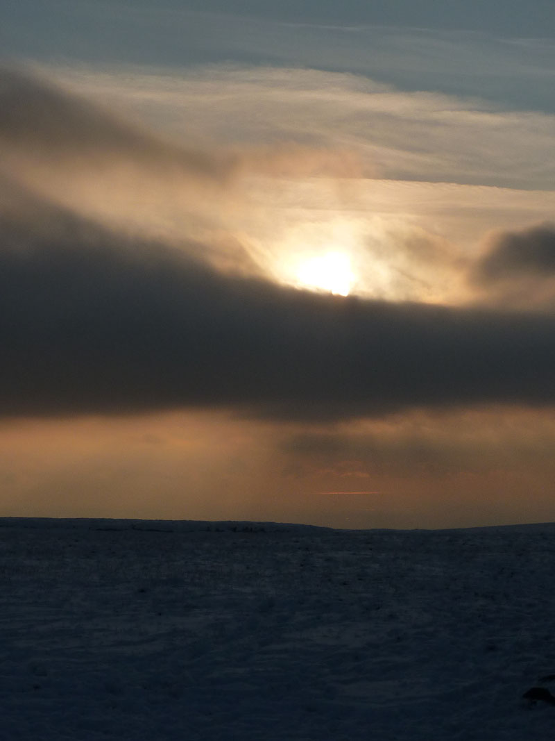 Messy Sky over Pendle Hill